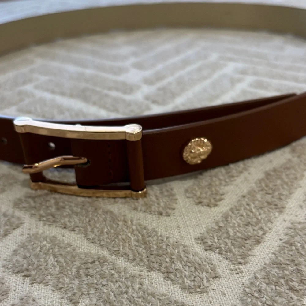Classic Brown Leather Belt